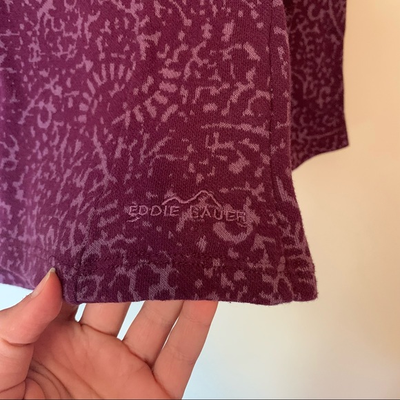 [Eddie Bauer] Patterned Quarter Zip - Picture 5 of 10